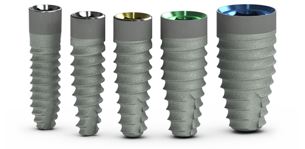 Tapered Internal dental implants